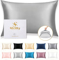 SilkSilky 100% Mulberry Silk Pillowcase King - 22 Momme Luxury
