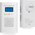 Combination Gas & Carbon Monoxide Detectors - Plug in 2-in-1 Alarm