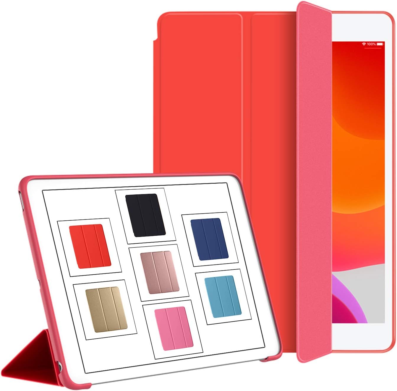 DuraSafe Cases for iPad 10.2 inch 9th 8th 7th Gen - Red