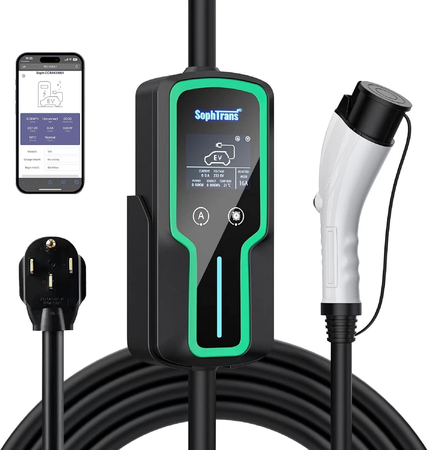 Fast Charge Anywhere with SOPHTRANS Level 2 EV Charger