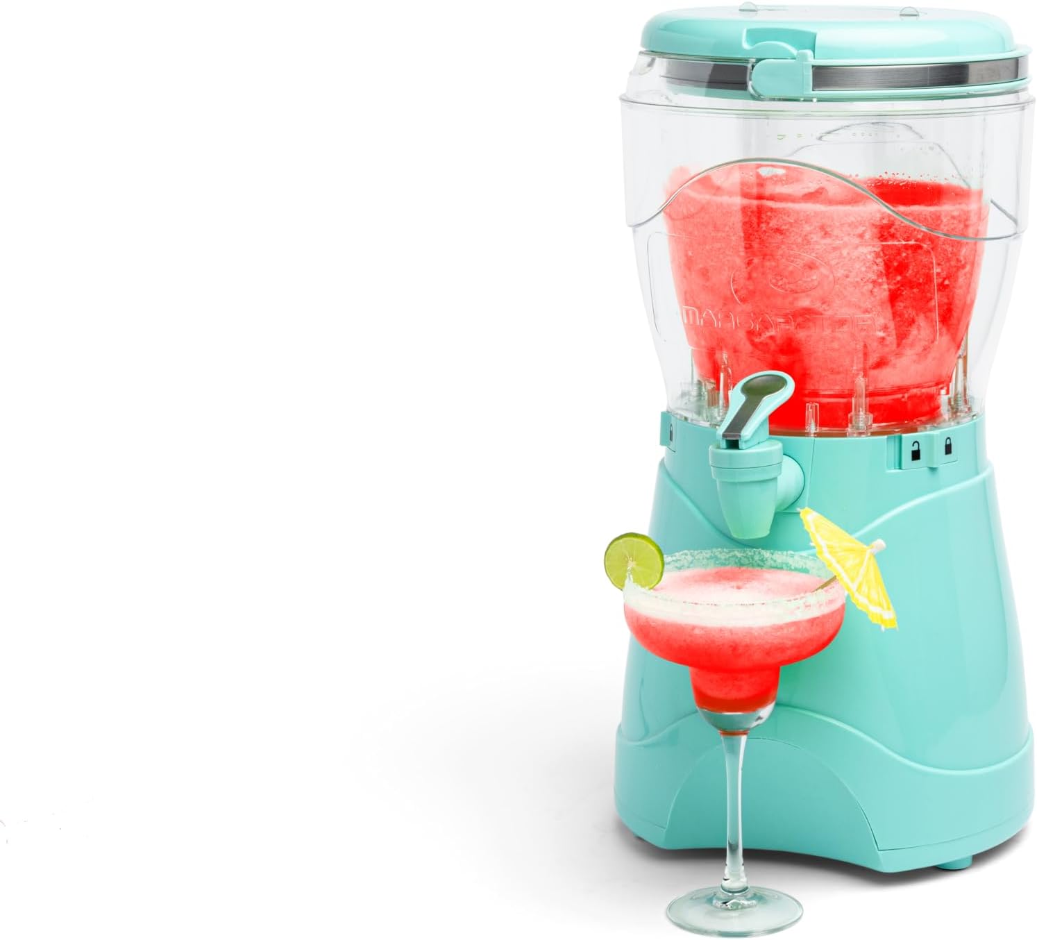 128 oz Nostalgia Frozen Drink Maker - Stainless Steel Spout