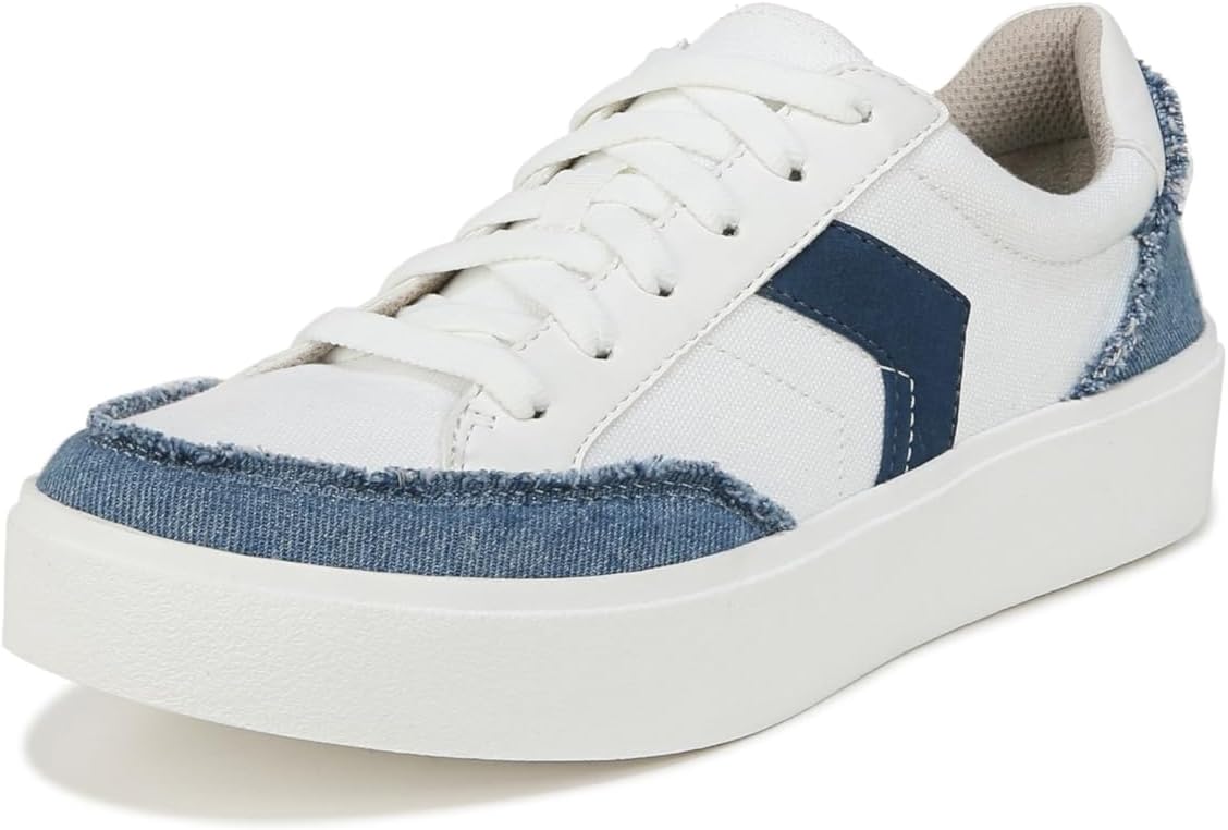 Dr. Scholl's Work Womens Madison Lace Up Platform Sneakers
