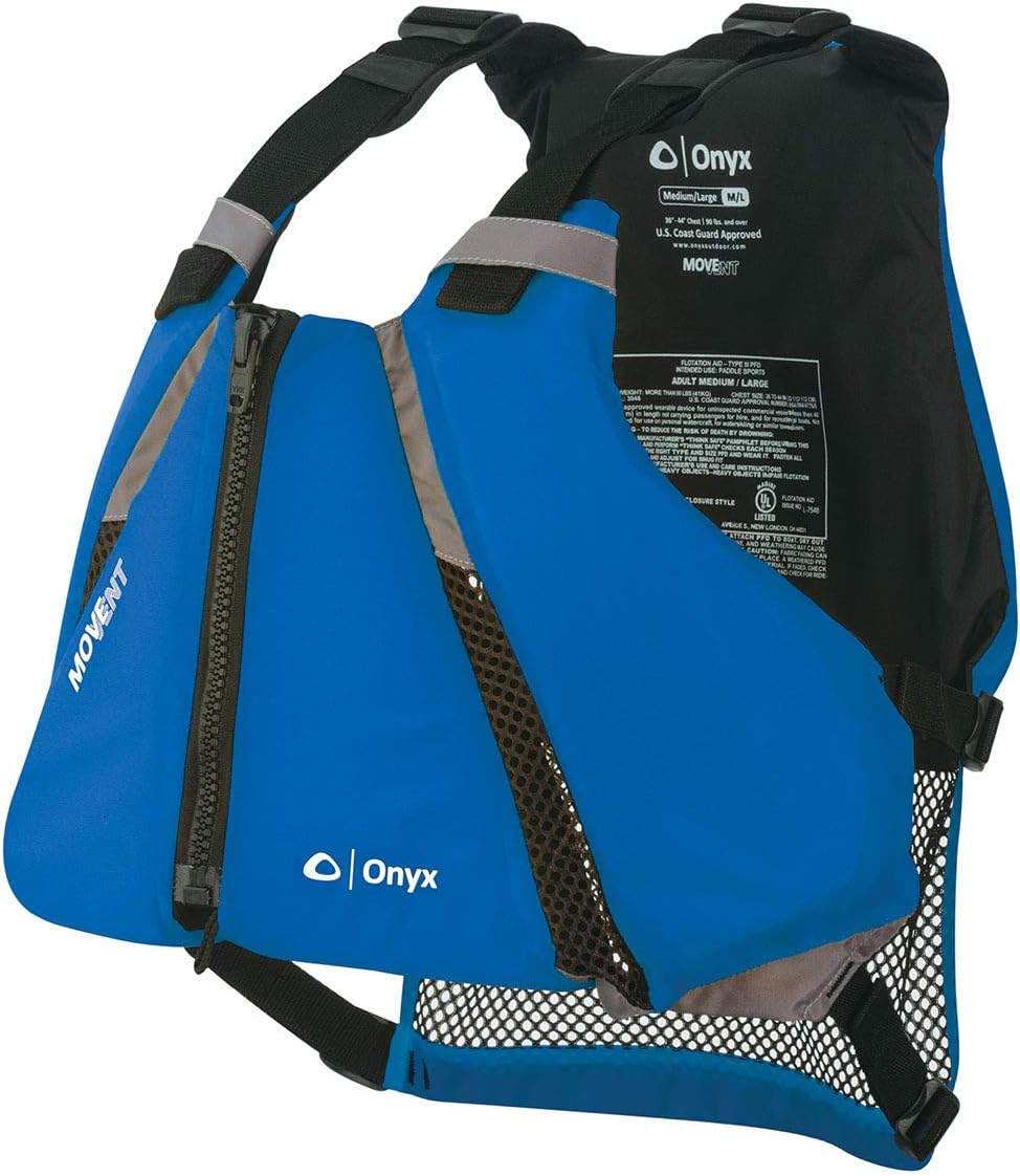 Onyx MoveVent Curve Paddle Sports Life Vest for Maximum Safety