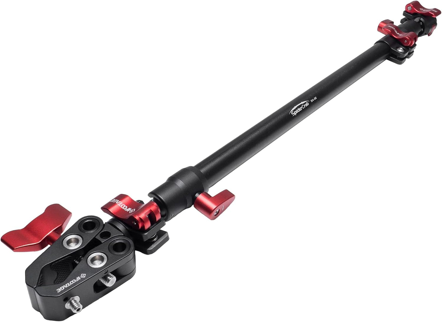 Telescoping Camera Support Arm with Dual Locking System for Stability