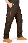 IGOLUMON Men's Stretch Tactical Pants - Durable Ripstop Cargo