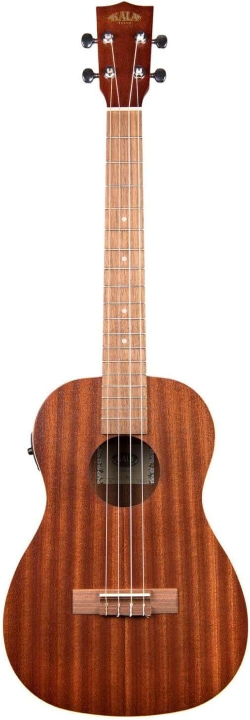 Kala KA-BE Satin Mahogany Baritone Ukulele with EQ Features