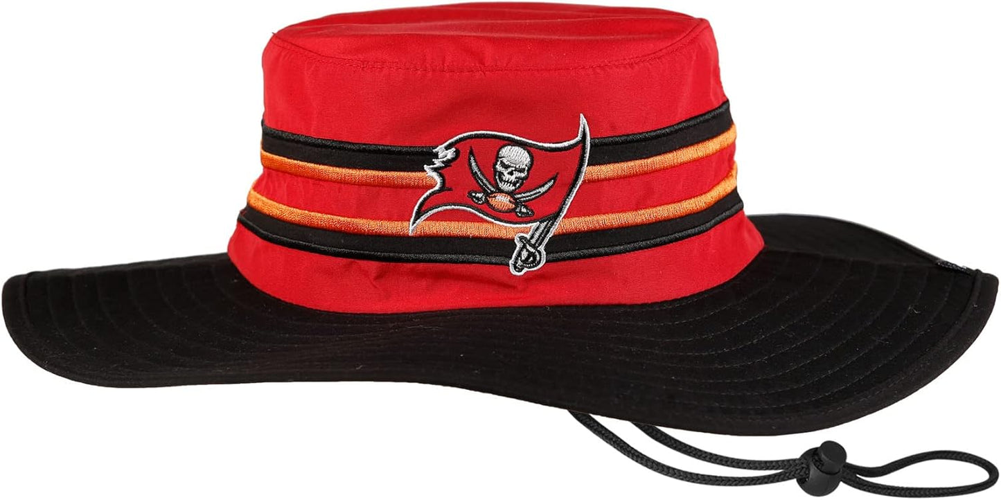 FOCO Men's NFL Team Logo Sport Outdoor Sun Bucket Boonie Hat