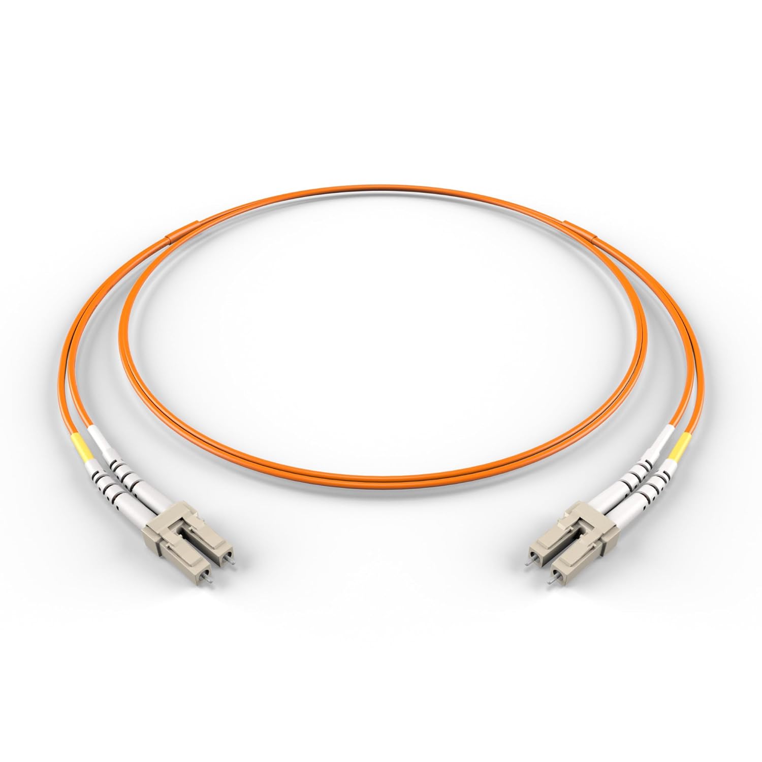 LC-LC OM2 Fiber Patch Cable for 10Gb Networking - 25M Length