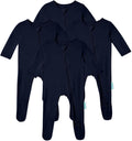 Baby Zipper Footie Pajamas Supersoft Bamboo Rayon Baby Footed Pjs