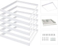 6 Pack 2x2 Surface Mount Kit for LED Flat Panel Light - Ceiling Frame