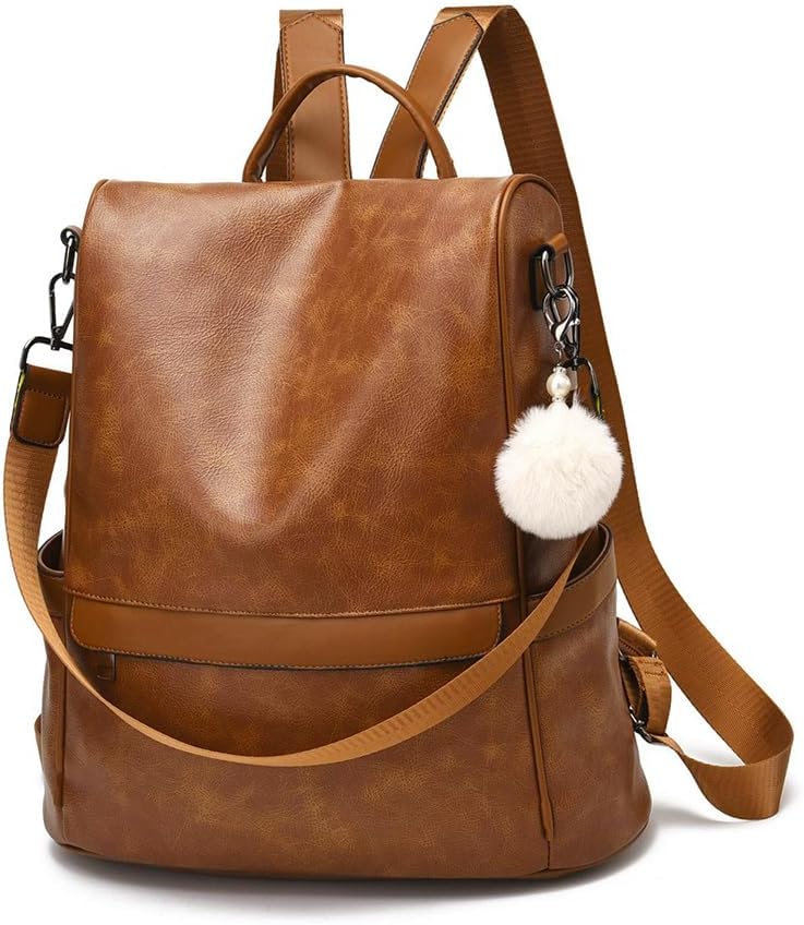 CHERUTY Women Backpack Purse: Stylish Anti-Theft Shoulder Bag