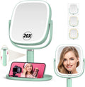 Mocado Makeup Mirror with Lights 1X/20X Magnifying - Adjustable