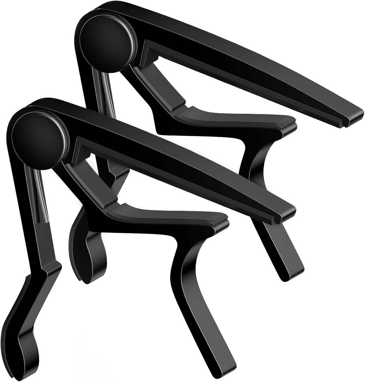 Buzz-Free 2 Pack Guitar Capo with Memory Silicone Pad
