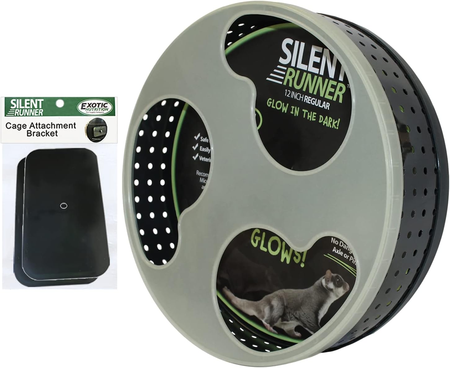 Silent Runner Glow Wheel - 12in Regular Exercise Wheel Review