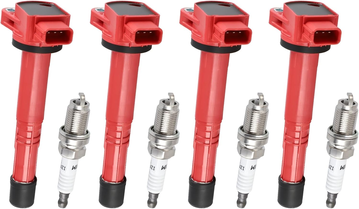 Pindex Ignition Coils and Iridium Spark Plugs for Acura Honda