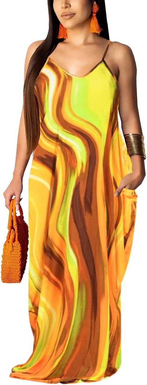 BessCops Summer Maxi Dresses for Women 2025 Plus Size Fashion