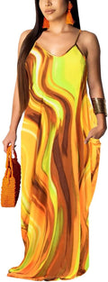 Summer Maxi Dresses for Women Plus Size - Flowy Boho Sundress