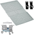All Weather Mat for Wrangler Deluxe Stroller Wagon by Myvikcar