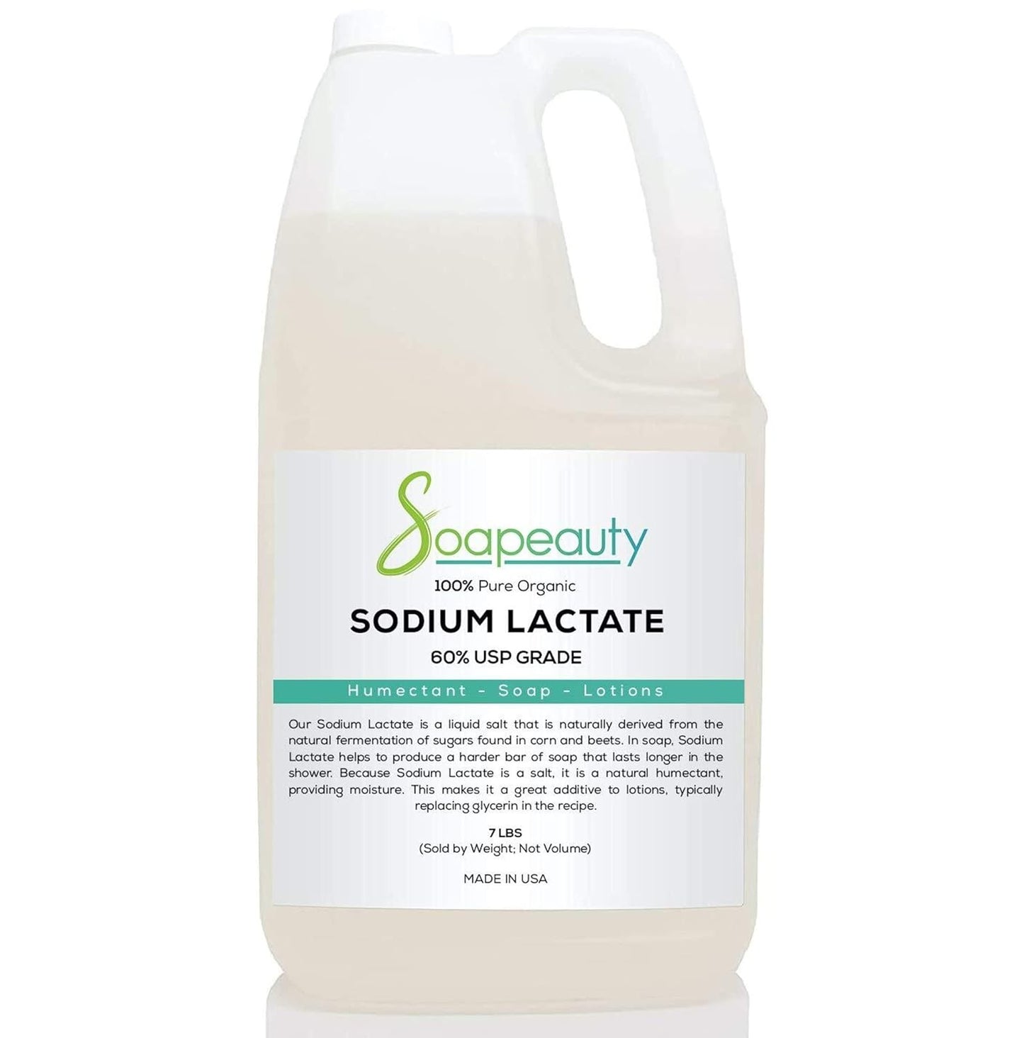 Sodium Lactate for Soap Making & Lotions - Natural Preservative