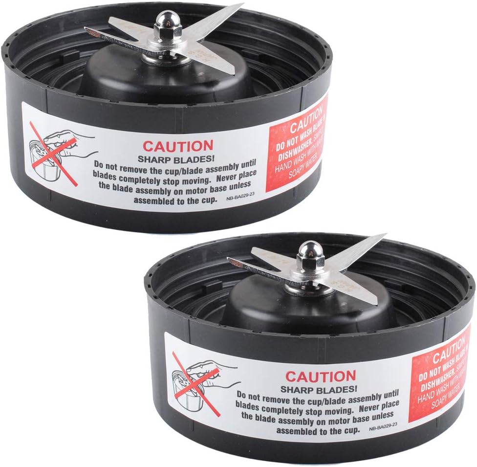 Wadoy N17-1001 Blade (2 Pack) for Nutribullet RX - Improved Blending!