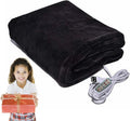 Cotton Electric Heated Throw Blanket | Adjustable USB Heat Pad - Cozy