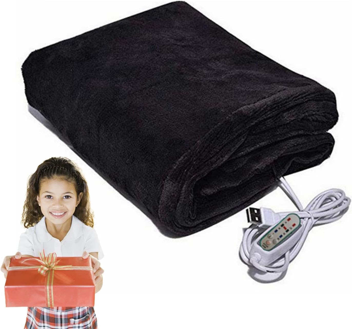 Portable USB Heated Blanket | 3 Heat Settings