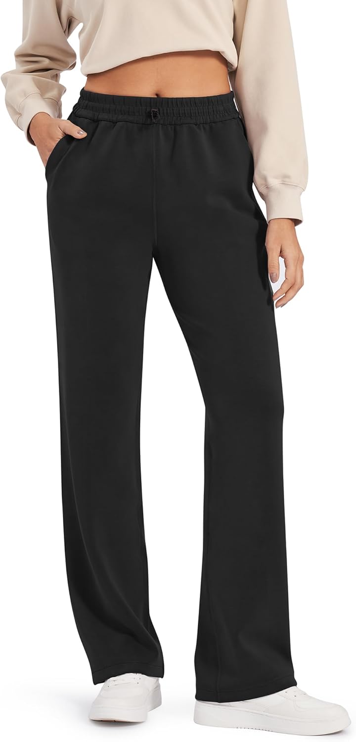 G4Free Smoofit Modal Soft Wide Leg Sweatpants with Pockets