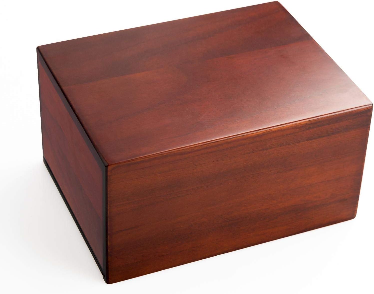 PCS Cremation Urns for Ashes - Elegant Wooden Pet Memorial