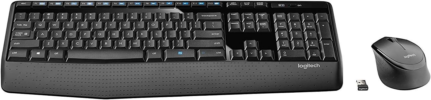 Logitech MK345 Wireless Keyboard and Mouse - Renewed Quality