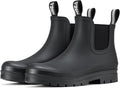 HISEA Women's Short Rain Boots Chelsea Booties - Waterproof Comfort