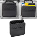 Car Seat Back Organizer PU Leather - Tidy Storage for Travel