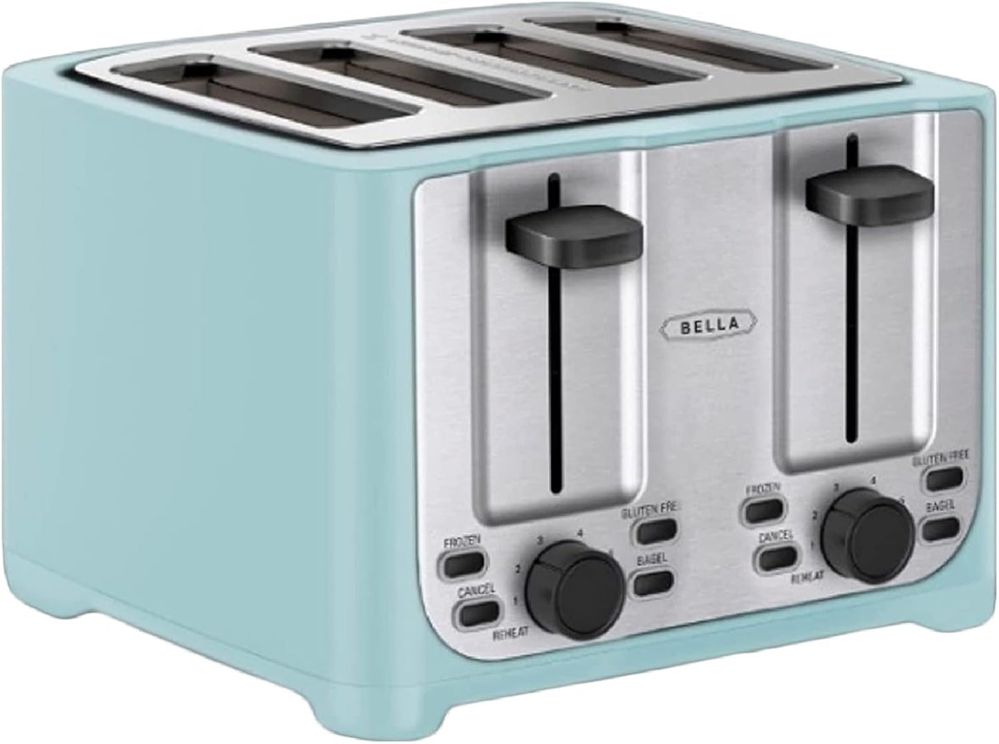 4 Slice Toaster with Auto Shut Off - Perfect for Busy Mornings