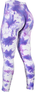 Dream Tie Dye Workout Leggings for Women High Waist - Flattering Fit