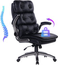 Executive Rocking Office Chair with Flip Up Armrest - Ergonomic