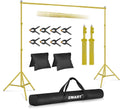 EMART Backdrop Stand 10x7ft Photo Studio Kit - Portable Support System