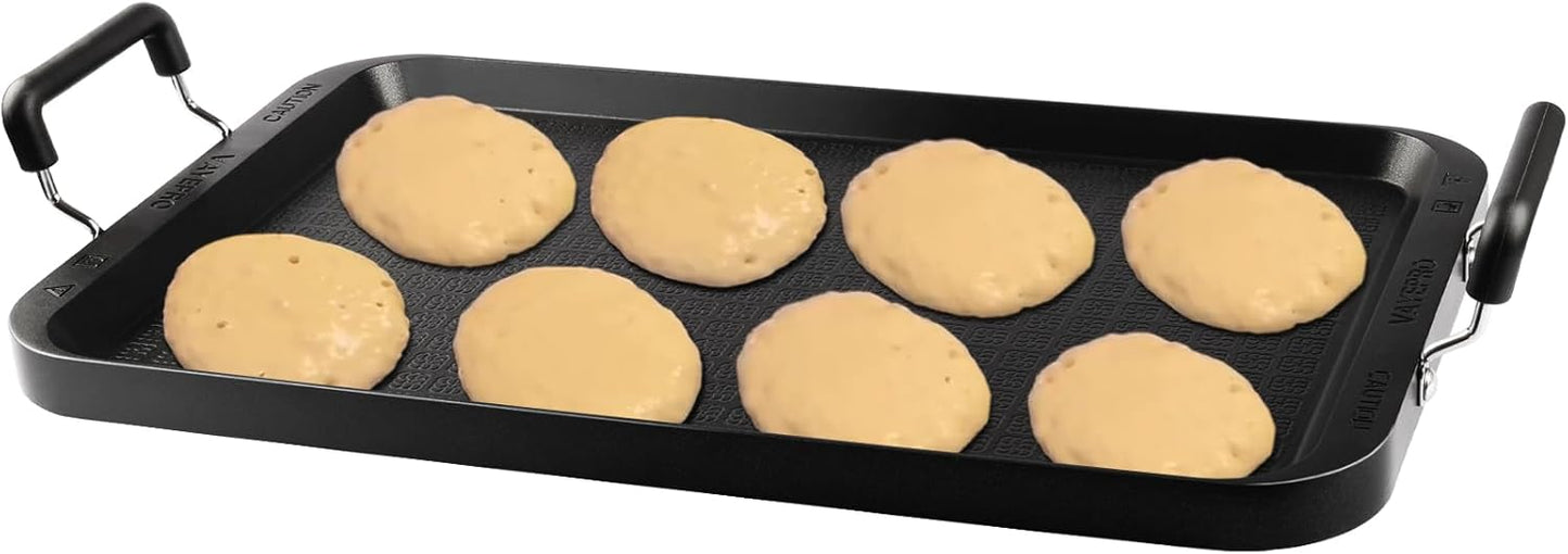 Vayepro Stove Top Griddle 22 Inch Non-Stick Grill Pan for Cooking