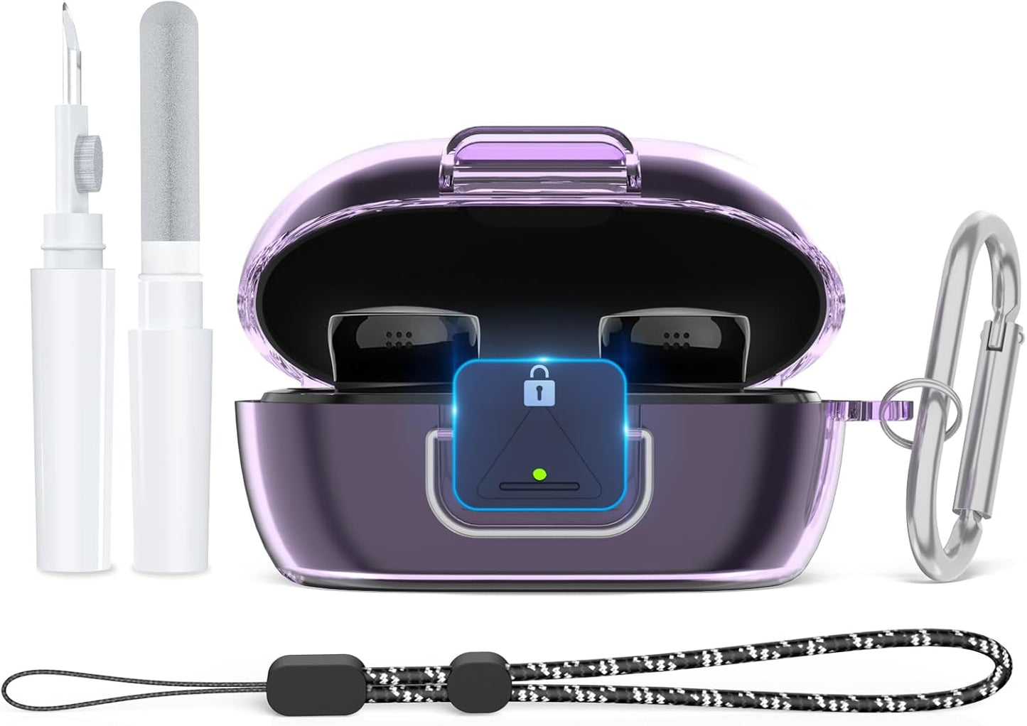 Ultimate Protection for Bose QuietComfort Earbuds 2024 - Purple