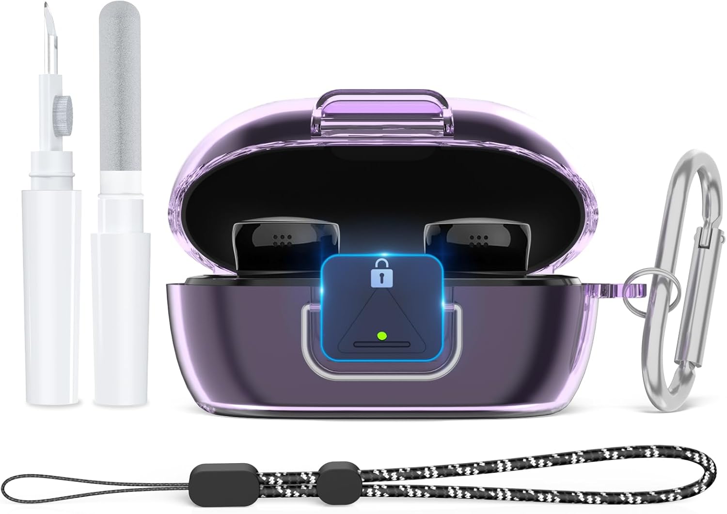 Ultimate Protection for Bose QuietComfort Earbuds 2024 - Purple