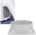 Portable A/C Exhaust Hose Coupler - Stay Cool Anywhere!