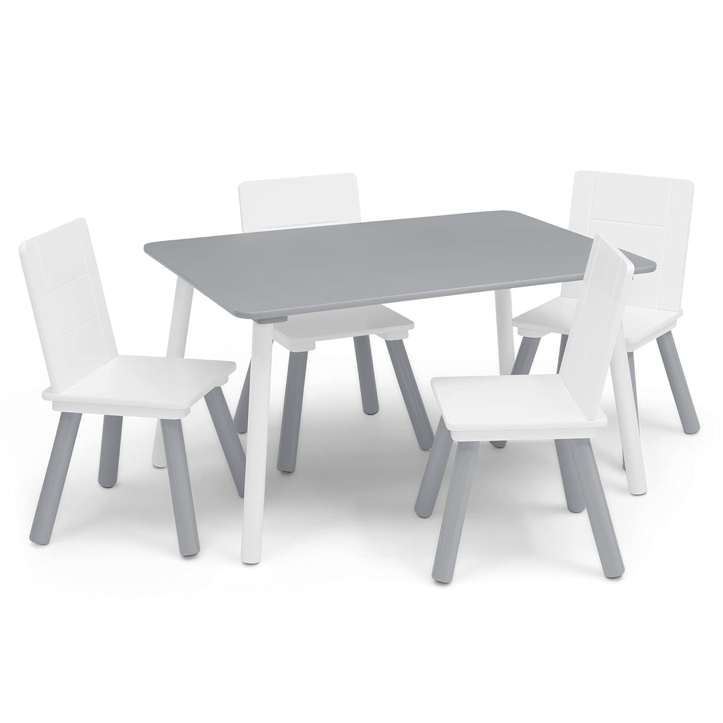 Delta Children Kids Table and Chair Set for Playroom Fun