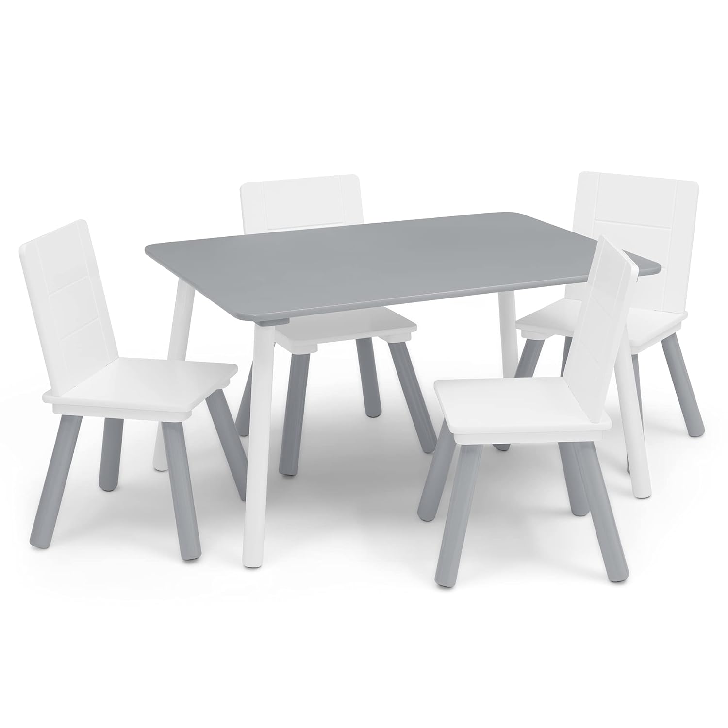 Delta Children Kids Table and Chair Set for Playroom Fun