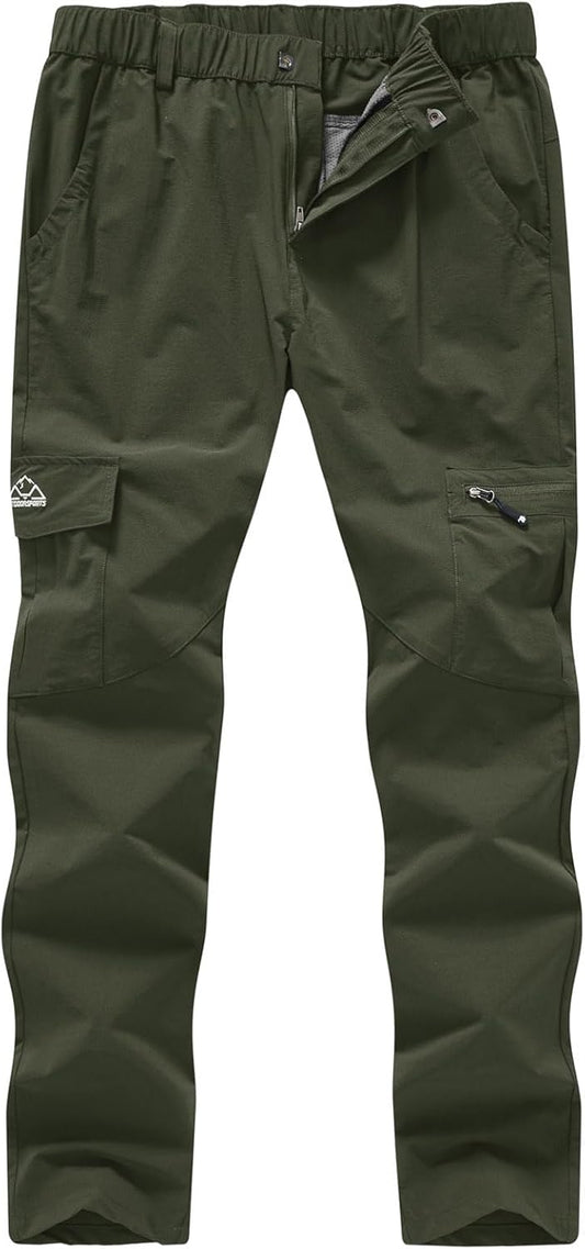 YSENTO Women's Hiking Pants Lightweight Quick Drying Cargo Pants