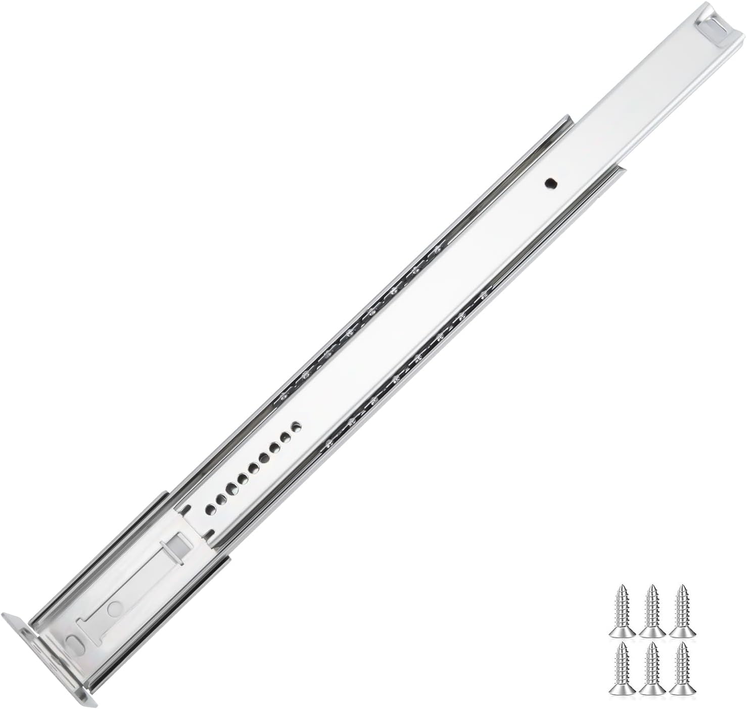 LONTAN 14 Inch Heavy Duty Drawer Slides for Cabinets and Dressers