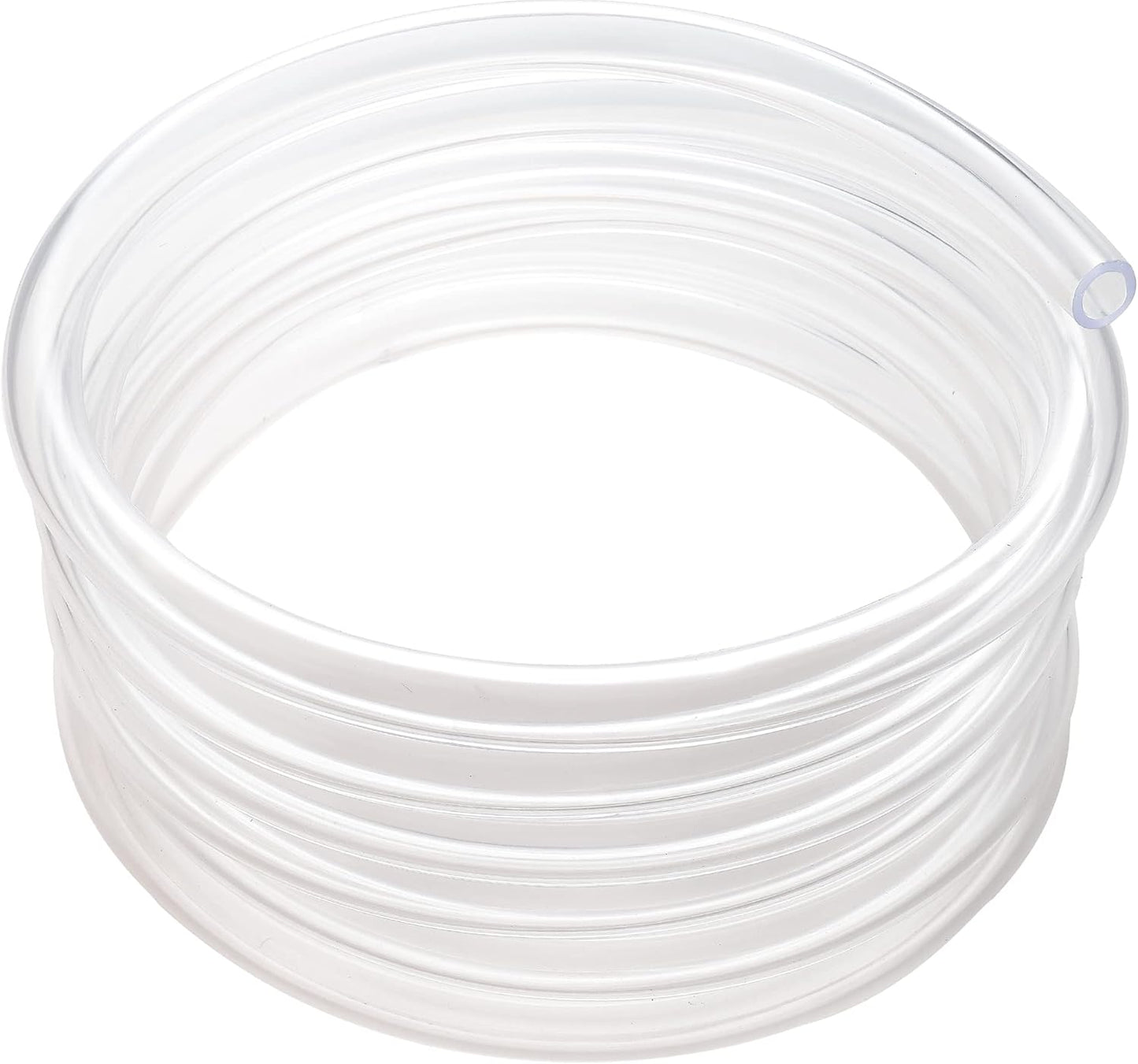 Clear Vinyl Tubing 3/4in ID 1in OD - 50 Ft Flexible Hose