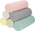 Fleece Throw Blankets Pack of 6 50x60 in - Lightweight Soft Throws