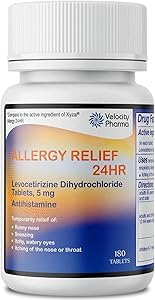 Levocetirizine Dihydrochloride Tablets for 24 Hour Allergy Relief