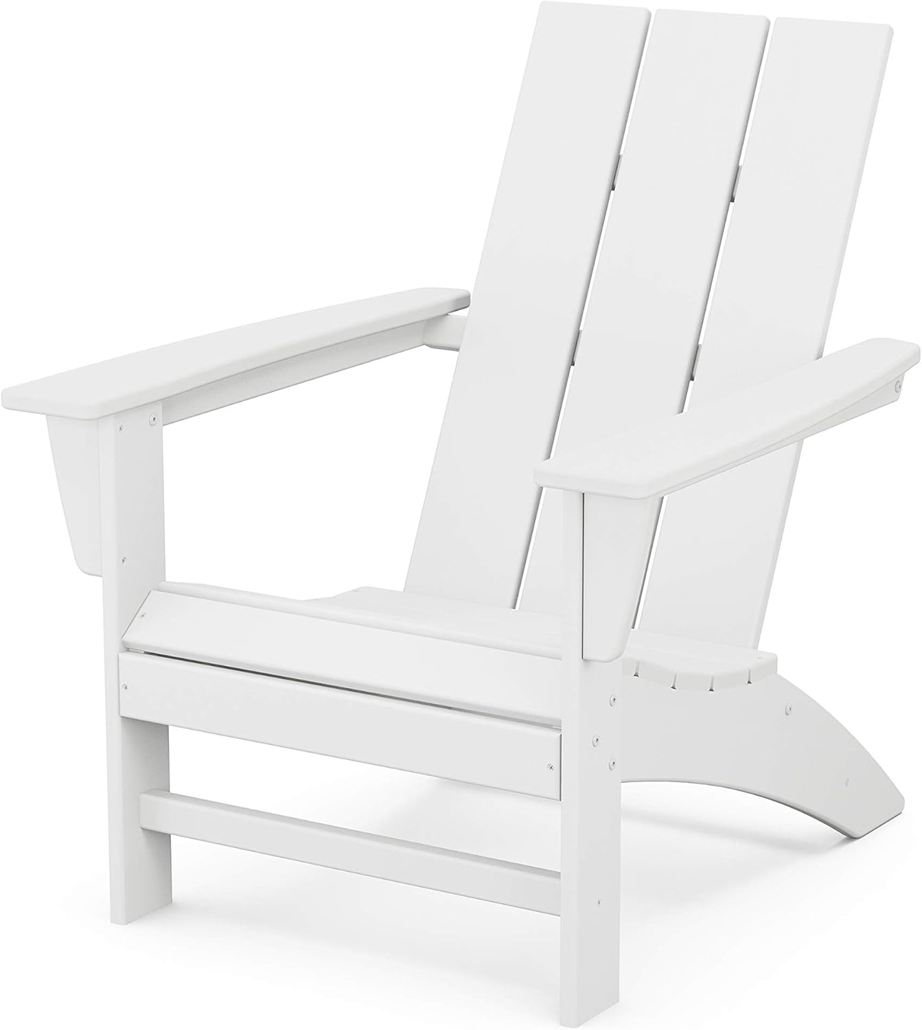 POLYWOOD Modern Adirondack Chair - Durable, Comfortable Design