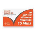 iHealth COVID-19 Antigen Rapid Test, 5 Tests Total - Fast 15-Minute