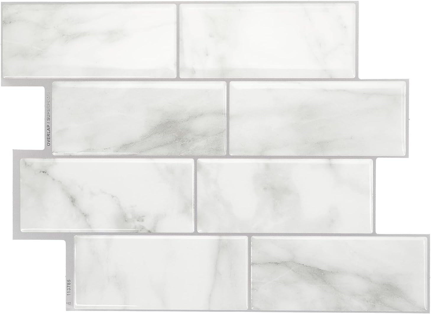 SMART TILES Peel and Stick Backsplash for Kitchen and Bathroom