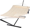 Two Person Hammock with 12ft Stand Included - Heavy Duty, 475 lb
